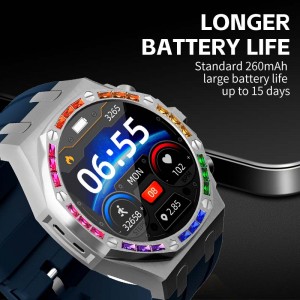 WS-38 smartwatch supports multiple languages, body temperature, blood oxygen, health, Bluetooth calls