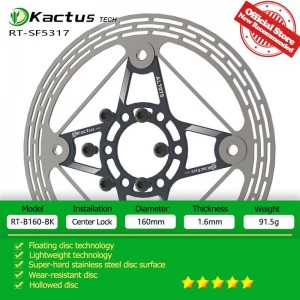 Kaitu bicycle brake disc six nail disc mountain bike road bike disc 140/160/180/203