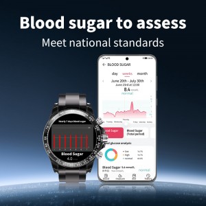 WS-33 smartwatch Bluetooth call non-invasive blood glucose, true blood oxygen smartwatch