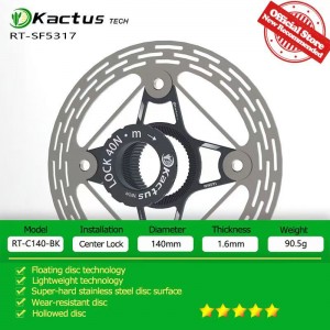 Kaitu bicycle brake disc lock disc mountain bike road bike disc 140/160/180/203